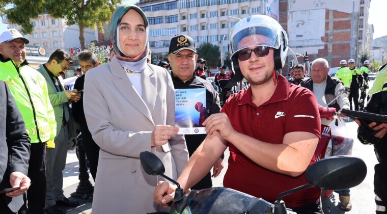 Afyonkarahisar’da ‘Kask Farkındalığı’ Etkinliği