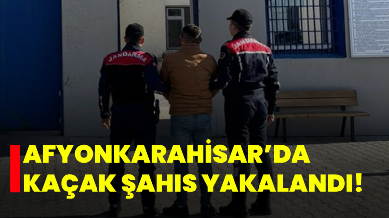 Afyonkarahisar’da kaçak şahıs yakalandı! – Afyon Haber Odak Gazetesi Son Dakika Afyonkarahisar Güncel Haberleri