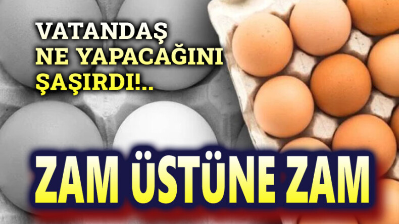 Yumurtaya zam üstüne zam – Afyon Haber | Afyon haberleri