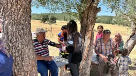 Yangın Bölgesinde Tedbirler Sürüyor: Sağlık ekipleri sahada tam kapasite görev yapıyor